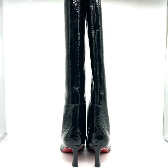 Christian Louboutin CONDOROCOMBO BOTTA 55 Tall Knee High Boots Heels